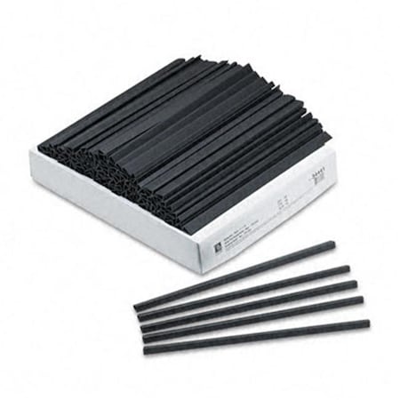 C-Line Products C-Line 34441 Slide- N-Grip Binding Bars for Report Covers  40-Sheet Capacity  Black  100/Box 34441